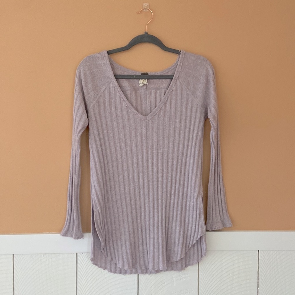 Free People Lavender Tunic